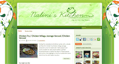 Desktop Screenshot of naliniscooking.com